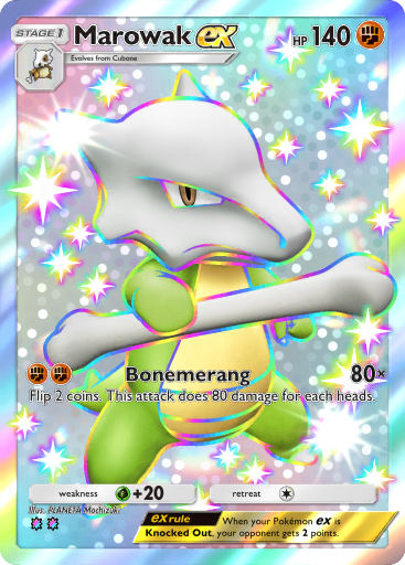 Marowak ex - Celestial Guardians #236 [SSR]