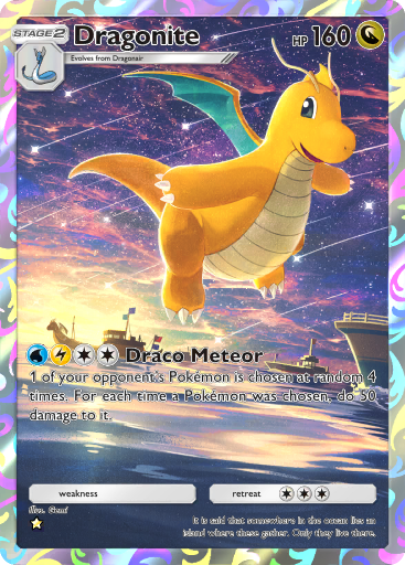 Dragonite - Genetic Apex #244 [AR]