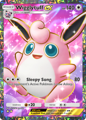 Wigglytuff ex - Genetic Apex #265 [SR]