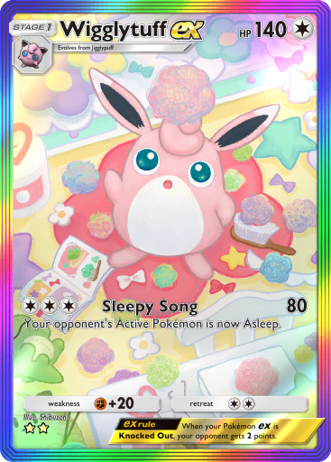 Wigglytuff ex - Genetic Apex #279 [SAR]