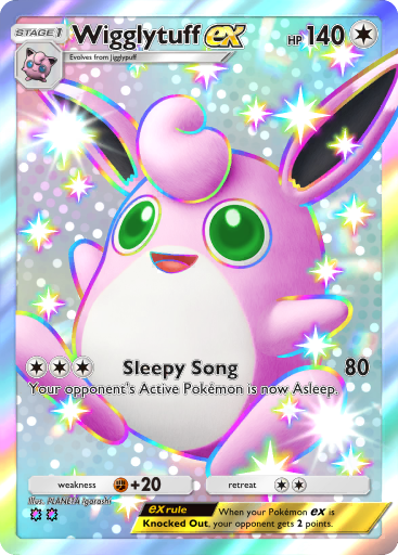 Wigglytuff ex - Celestial Guardians #237 [SSR]