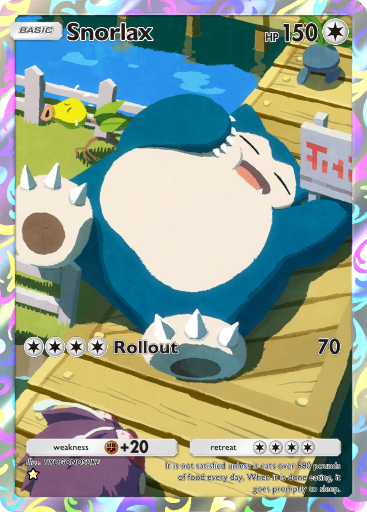 Snorlax - Genetic Apex #250 [AR]