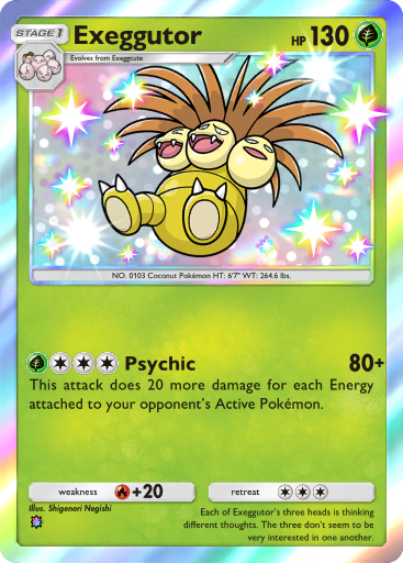 Exeggutor - Celestial Guardians #214 [S]