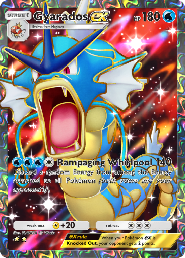 Gyarados ex - Mythical Island #076 [SR]