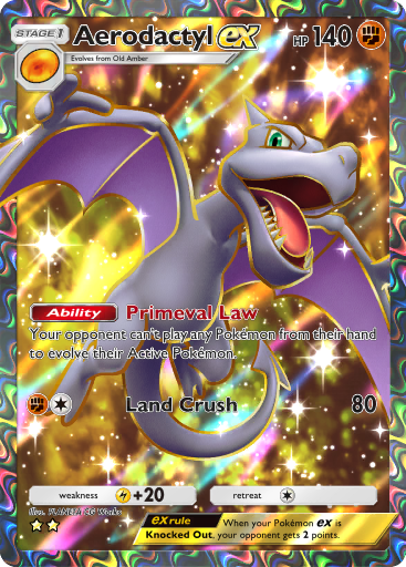 Aerodactyl ex - Mythical Island #078 [SR]