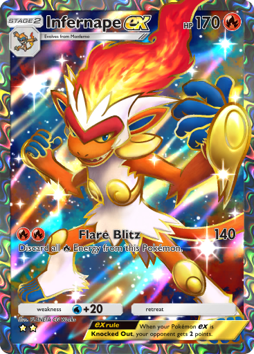 Infernape ex - A2 #181 [SR]