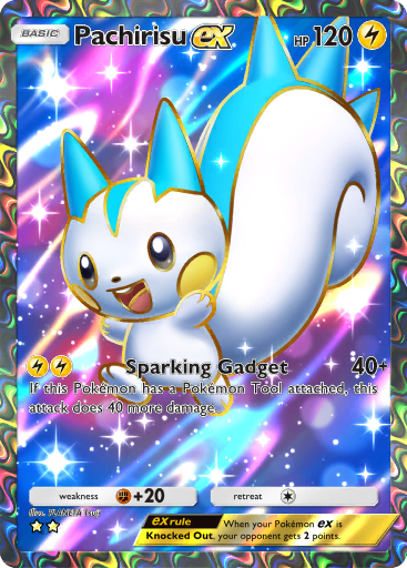 Pachirisu ex - Space-Time Smackdown #183 [SR]