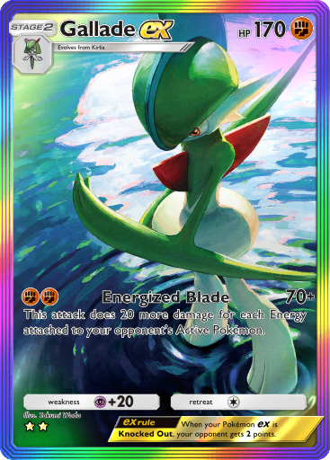 Gallade ex - Space-Time Smackdown #200 [SAR]