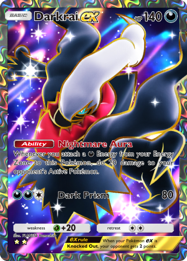 Darkrai ex - Space-Time Smackdown #187 [SR]