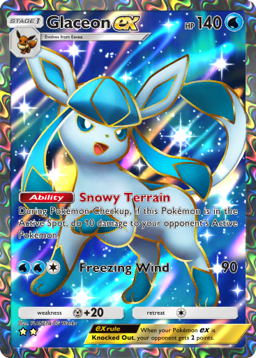 Glaceon ex - Triumphant Light #083 [SR]