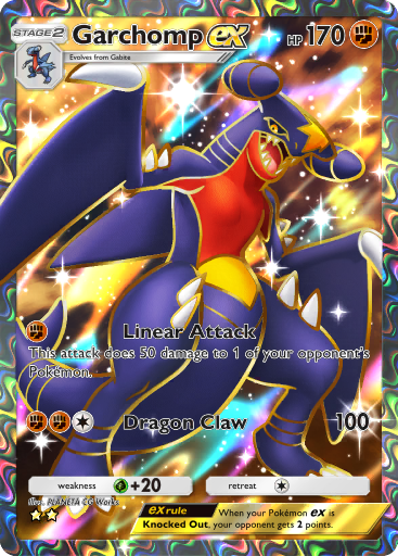 Garchomp ex - Triumphant Light #084 [SR]