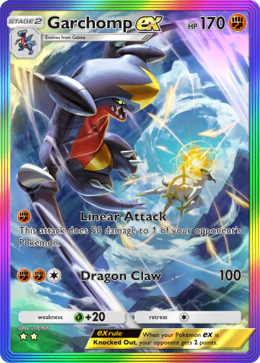 Garchomp ex - Triumphant Light #093 [SAR]