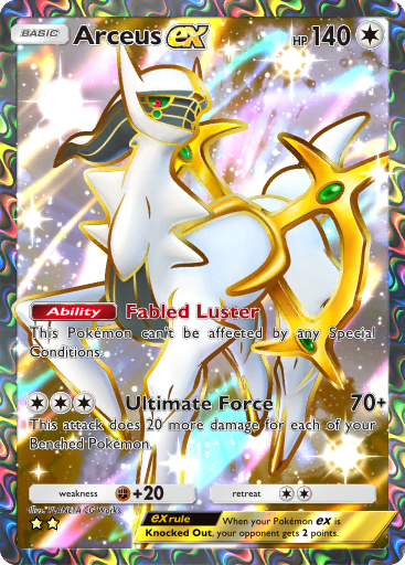 Arceus ex - Triumphant Light #086 [SR]