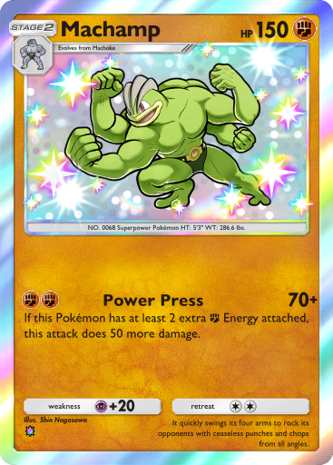 Machamp - Celestial Guardians #225 [S]
