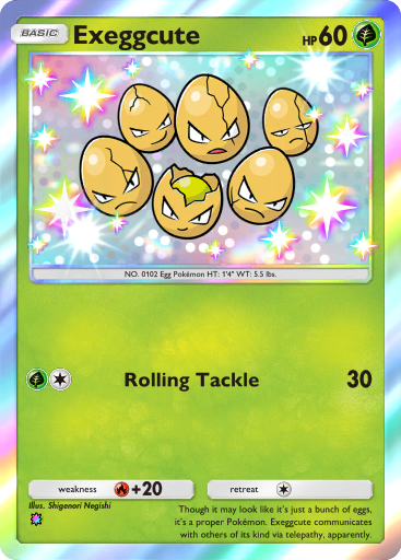 Exeggcute - Celestial Guardians #213 [S]