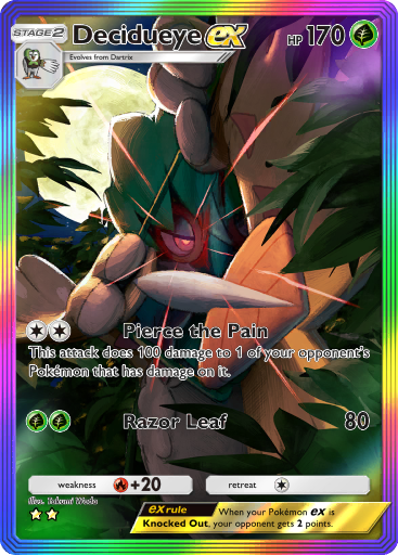 Decidueye ex - Celestial Guardians #198 [SAR]