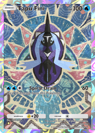 Tapu Fini - Celestial Guardians #164 [AR]