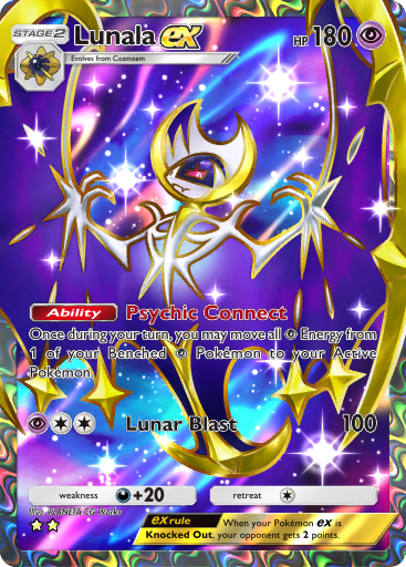 Lunala ex - Celestial Guardians #186 [SR]