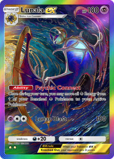 Lunala ex - Celestial Guardians #204 [SAR]