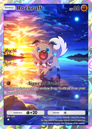Rockruff - Celestial Guardians #172 [AR]