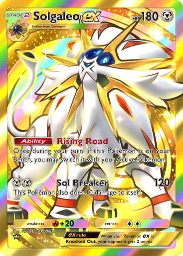 Solgaleo ex - Celestial Guardians #239 [UR]