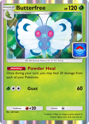 Butterfree - Space-Time Smackdown #013 [R]