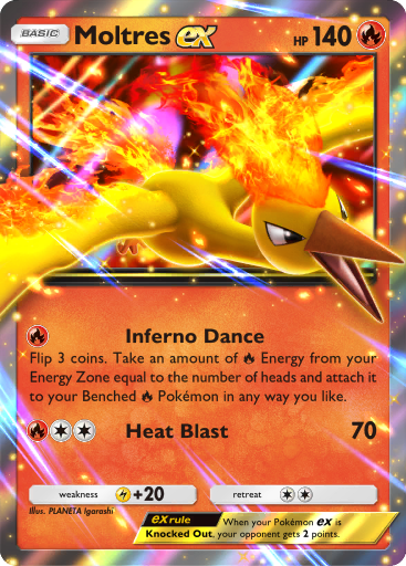 Moltres ex - PROMO-A #025 [RR]