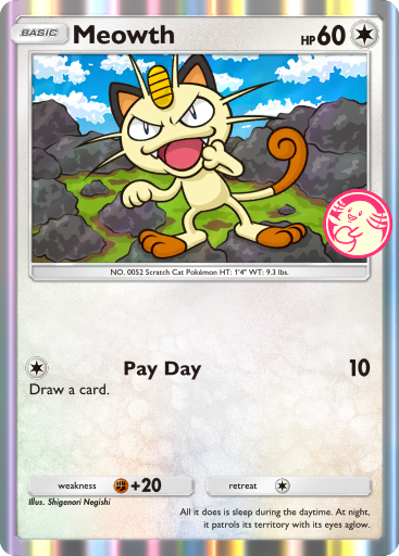 Meowth - PROMO-A #012 [R]