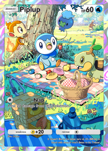 Piplup - Space-Time Smackdown #034 [AR]