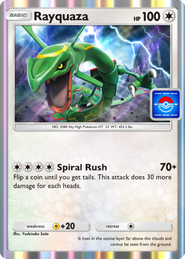 Rayquaza - PROMO-A #063 [R]